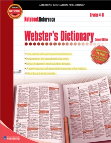 Webster's Dictionary, Grades 4 - 8 : Second Edition