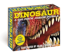 Dinosaurs: 550-Piece Jigsaw Puzzle and   Book : A 550-Piece Family Jigsaw Puzzle Featuring the T-Rex Handbook!