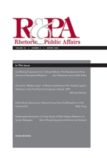 Rhetoric & Public Affairs 23, no. 4