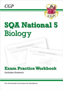 National 5 Biology: SQA Exam Practice Workbook - includes Answers: for the 2024 and 2025 exams
