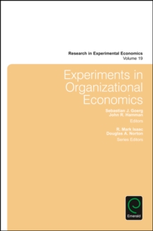 Experiments in Organizational Economics