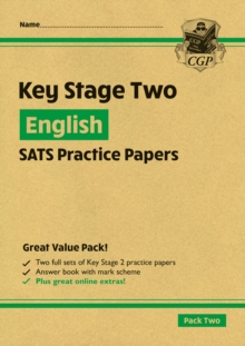 KS2 English SATS Practice Papers: Pack 2 - for the 2024 tests (with free Online Extras)