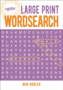 Large Print Wordsearch