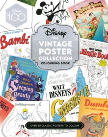 Disney The Vintage Poster Collection Colouring Book