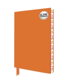 Orange Blank Artisan Notebook (Flame Tree Journals)