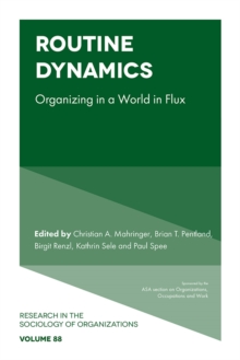 Routine Dynamics : Organizing in a World in Flux