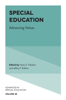 Special Education : Advancing Values