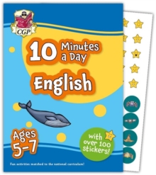 New 10 Minutes a Day English for Ages 5-7 (with reward stickers)