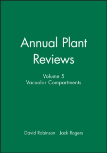 Annual Plant Reviews, Vacuolar Compartments