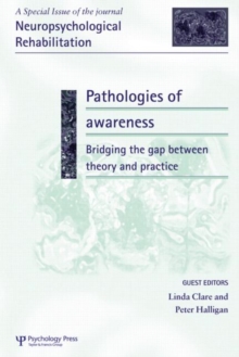 Pathologies of Awareness: Bridging the Gap between Theory and Practice : A Special Issue of Neuropsychological Rehabilitation