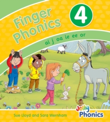 Finger Phonics Book 4 : in Precursive Letters (British English edition)