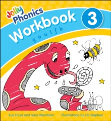 Jolly Phonics Workbook 3 : in Precursive Letters (British English edition)