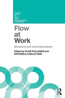 Flow at Work : Measurement and Implications