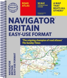 Philip's Navigator Britain Easy Use Format : (Spiral binding)