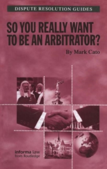 So you really want to be an Arbitrator?