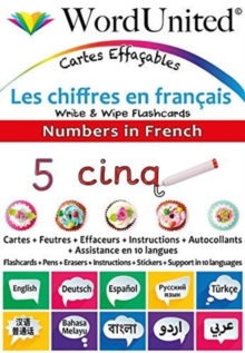 Numbers in French : Write & Wipe Flashcards