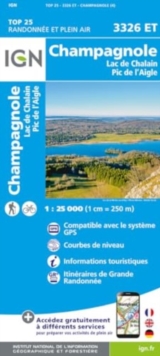 Champagnole / Lac de Chalain / Pic de l'Aigle : 3326ET