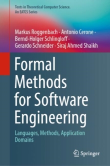 Formal Methods for Software Engineering : Languages, Methods, Application Domains