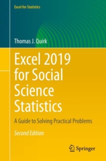 Excel 2019 for Social Science Statistics : A Guide to Solving Practical Problems