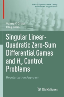 Singular Linear-Quadratic Zero-Sum Differential Games and H8 Control Problems : Regularization Approach