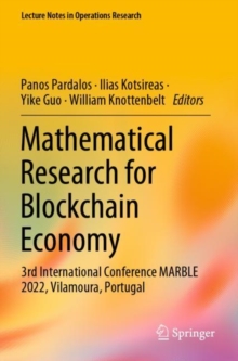 Mathematical Research for Blockchain Economy : 3rd International Conference MARBLE 2022, Vilamoura, Portugal