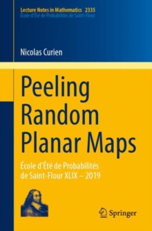 Peeling Random Planar Maps : Ecole d'Ete de Probabilites de Saint-Flour XLIX - 2019
