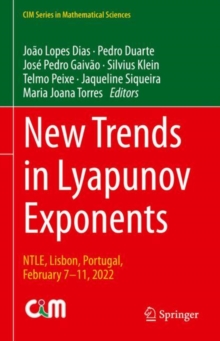 New Trends in Lyapunov Exponents : NTLE, Lisbon, Portugal, February 7-11, 2022