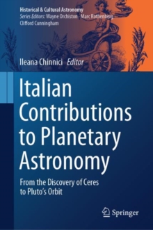 Italian Contributions to Planetary Astronomy : From the Discovery of Ceres to Pluto's Orbit
