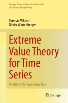 Extreme Value Theory for Time Series : Models with Power-Law Tails