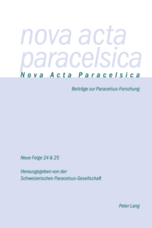 Nova ACTA Paracelsica : Doppelnummer 24/25 (2010/2011)