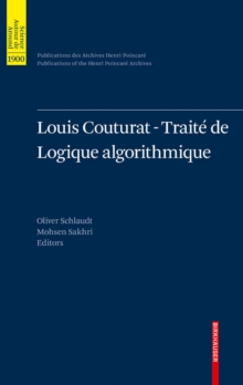 Louis Couturat -Traite de Logique algorithmique