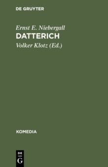 Datterich : Localposse in der Mundart der Darmstadter in sechs Bildern