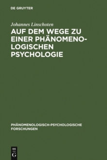 Auf dem Wege zu einer Phanomenologischen Psychologie : Die Psychologie von William James