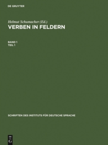 Verben in Feldern : Valenzworterbuch zur Syntax und Semantik deutscher Verben