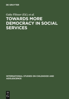 Towards More Democracy in Social Services : Models of Culture and Welfare