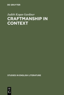 Craftmanship in Context : The Development of Ben Jonson's Poetry