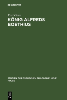 Konig Alfreds Boethius