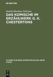 Das Komische im Erzahlwerk G. K. Chestertons