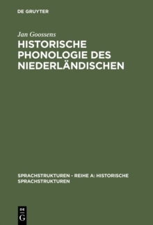 Historische Phonologie des Niederlandischen