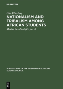 Nationalism and tribalism among African students : A study of social identity