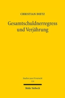 Gesamtschuldnerregress und Verjahrung