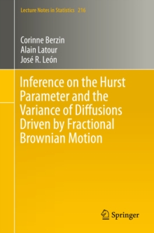 Inference on the Hurst Parameter and the Variance of Diffusions Driven by Fractional Brownian Motion