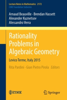 Rationality Problems in Algebraic Geometry : Levico Terme, Italy 2015