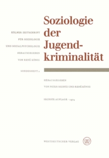 Soziologie der Jugendkriminalitat