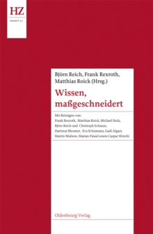 Wissen, mageschneidert : Experten und Expertenkulturen im Europa der Vormoderne