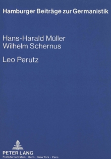 Leo Perutz : Eine Bibliographie