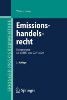 Emissionshandelsrecht : Kommentar zu TEHG und ZuV 2020