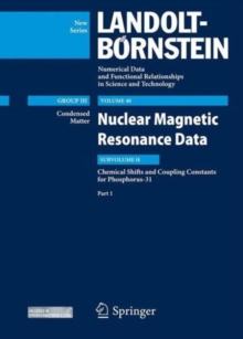 P31-NMR data, Part 1 : Nuclear Magnetic Resonance (NMR) Data