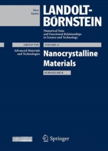 Nanocrystalline Materials : Subvolume B