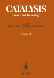 Catalysis : Science and Technology